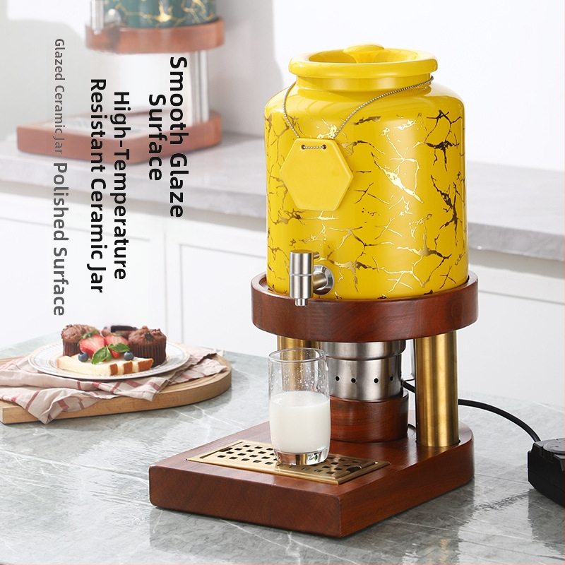 Keraamiline jookide doseerija kraaniga – Changyue, keraamiline materjal, universaalne kasutus, kõrge klassi stiil, kohandamine pole võimalik