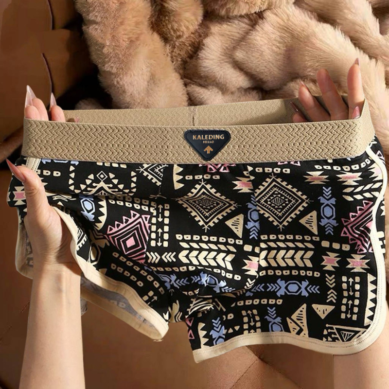 Muške bokserice u vintage etno stilu, prozračne, struk 64–84 cm, srednji kroj