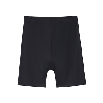 Plus veličine ženski leggings u boji kože, bezšivne i neproziran, capri šortse za jogu, model 8537