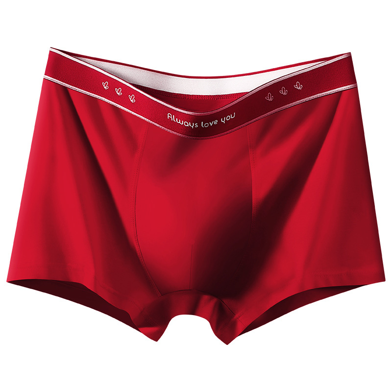 Férfi pamut boxer, lélegző, kötött anyag, 90–95% pamut, egész éves viselésre