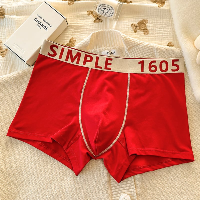 Shamanrou férfi pamut alsónadrágok, lélegzők és rugalmasak, középmagasságú derékkal, 95–100% pamut, minden évszakra