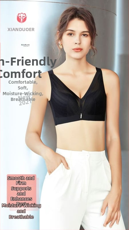 Belaidė push-up liemenėlė su 3/4 kaušelių, nuimamos petnešos, užpakalinis užsegimas, nailonas