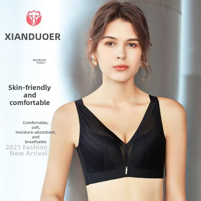 Belaidė push-up liemenėlė su 3/4 kaušelių, nuimamos petnešos, užpakalinis užsegimas, nailonas