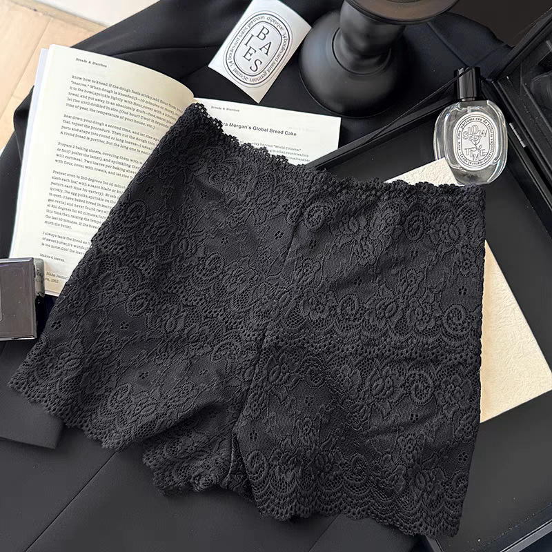 Nylon női boxer brief virágmintával, fenékemelő, légáteresztő és antibakteriális