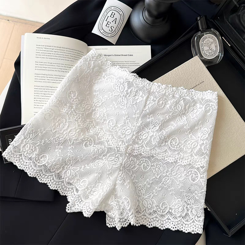 Nylon női boxer brief virágmintával, fenékemelő, légáteresztő és antibakteriális