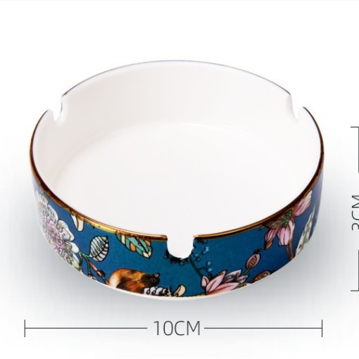 Jun Porcelán csontporcelán négy darabos étkészlet, kerek forma, virágmintázat, mikrohullámú sütőbe tehető