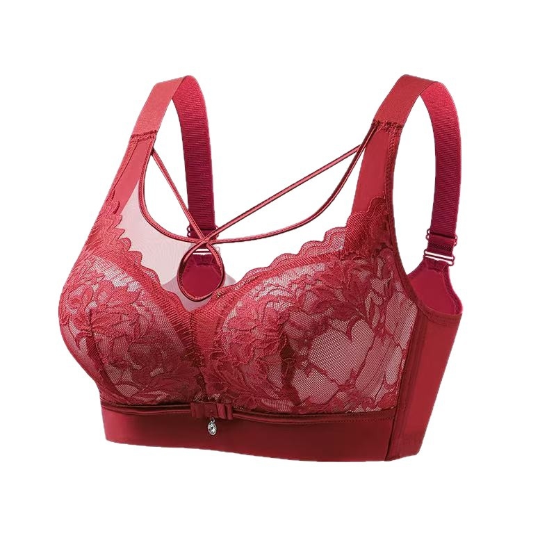 Bešiuotinė braletė su prancūziško stiliaus nėriniais, be siūlių dizainas, pilnas kaušės forma su putų įdėklu, pagrindinis nailoninis audinys, įdėklas iš spandekso, fiksuoti peties dirželiai, nugaros keturių eilių kabliukų užtrauktukas