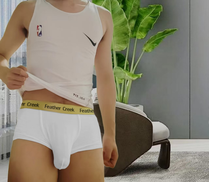 Мъжки боксерки с голям джоб, дишаща полиестер-вискоза материя, ниска талия (Главен плат: полиестер; Съдържание: 90–95%; Подплата: вискоза; Съдържание подплата: 90–95%; Талия: ниска)