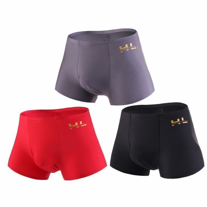 Muške boxerice od Ice Silk, srednjeg struka, bezšivne, prozračne, brzo se suše