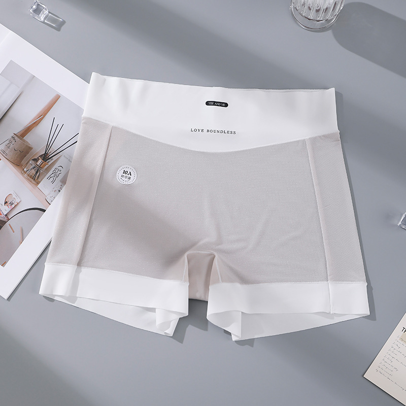 Ženske boxer briefs od Ice Silk, plus veličina, antibakterijske i protiv prozirnosti, srednja visina struka, 70% najlon, 100% pamuk u preponama