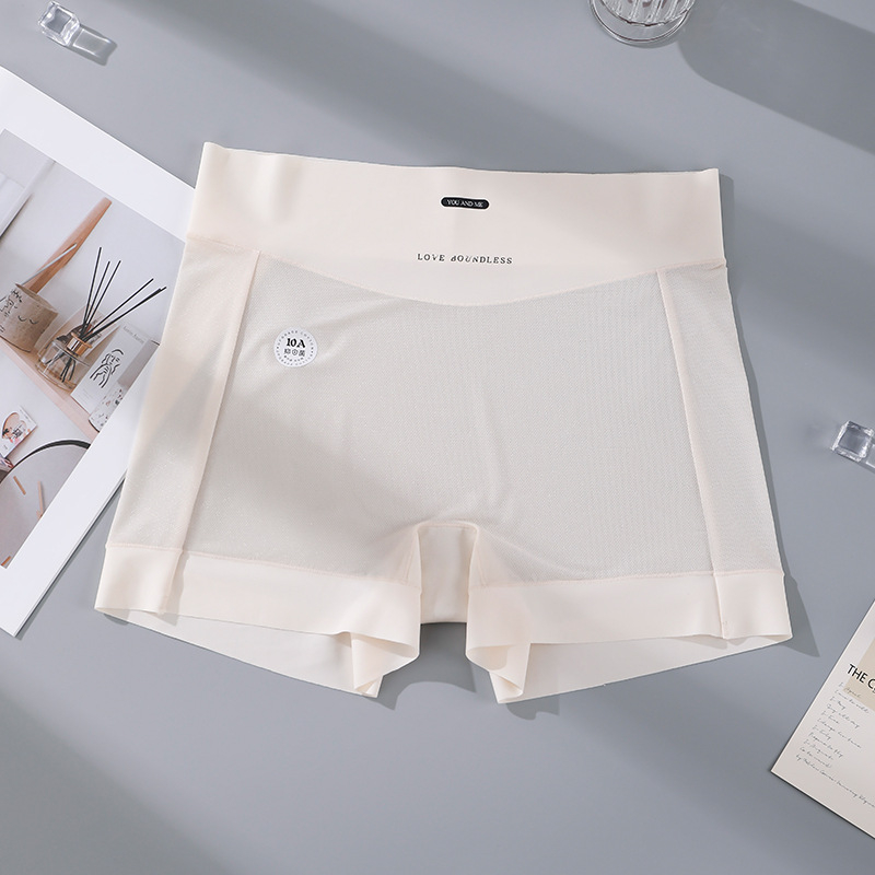 Ženske boxer briefs od Ice Silk, plus veličina, antibakterijske i protiv prozirnosti, srednja visina struka, 70% najlon, 100% pamuk u preponama