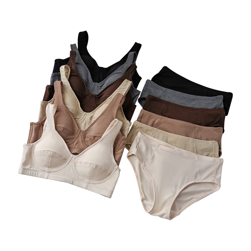 Prancūziško stiliaus liemenėlė su 3D puodeliais iš mulberry šilko, be siūlių, be metalinių žiedų, push-up