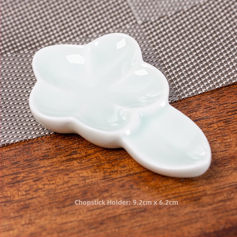 Portselanist lauanõude komplekt Jingdezhen, alglazuurvärv, kolmnurk-seria, 6 tk, hotellilaua serveerimiseks