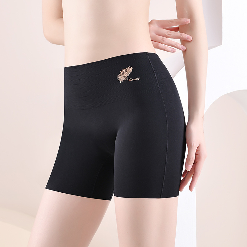 Žensko oblikujuće donje rublje, ice silk bezšivne bokserice, visok struk, 80% najlona, podstava prepona 90% pamuka