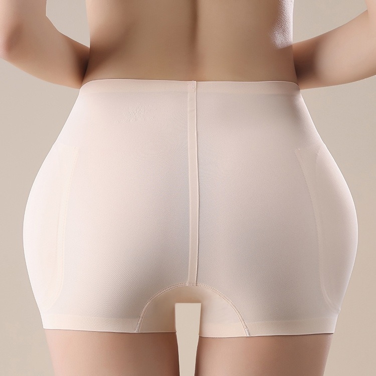 Ženski shapewear šorc s umetnim jastučićem, bezšiven, oblikovanje struka i bokova, podizanje stražnjice, visok struk
