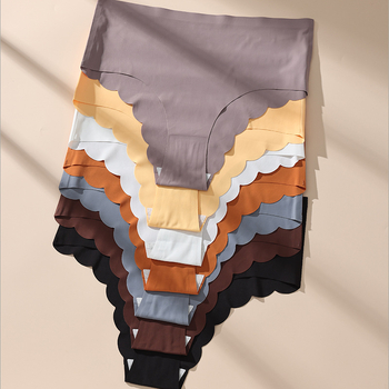 Bešavne gaćice s visokim strukom za žene • Ice Silk najlon tkanina • bez šavova, prozračna, antibakterijska • pleteni kroj • pamuk podstava u preponi