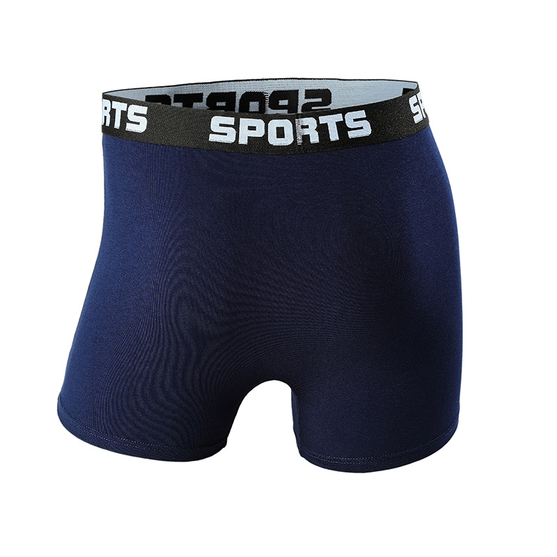 Muške sportske bokserice sa srednjim pojasom, prozračne, bez šavova, Modal tkanina; podstava prepona 95% Modal, 5% Spandex