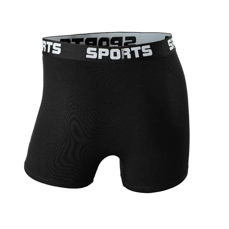 Muške sportske bokserice sa srednjim pojasom, prozračne, bez šavova, Modal tkanina; podstava prepona 95% Modal, 5% Spandex