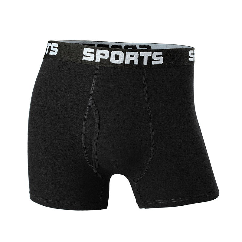 Muške sportske bokserice sa srednjim pojasom, prozračne, bez šavova, Modal tkanina; podstava prepona 95% Modal, 5% Spandex