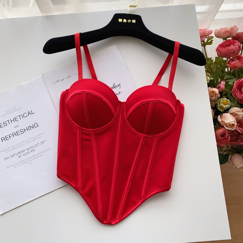 Bustier s kostima u francuskom stilu, elegantan uski kroj, 3D uzorak, dvostruke naramenice