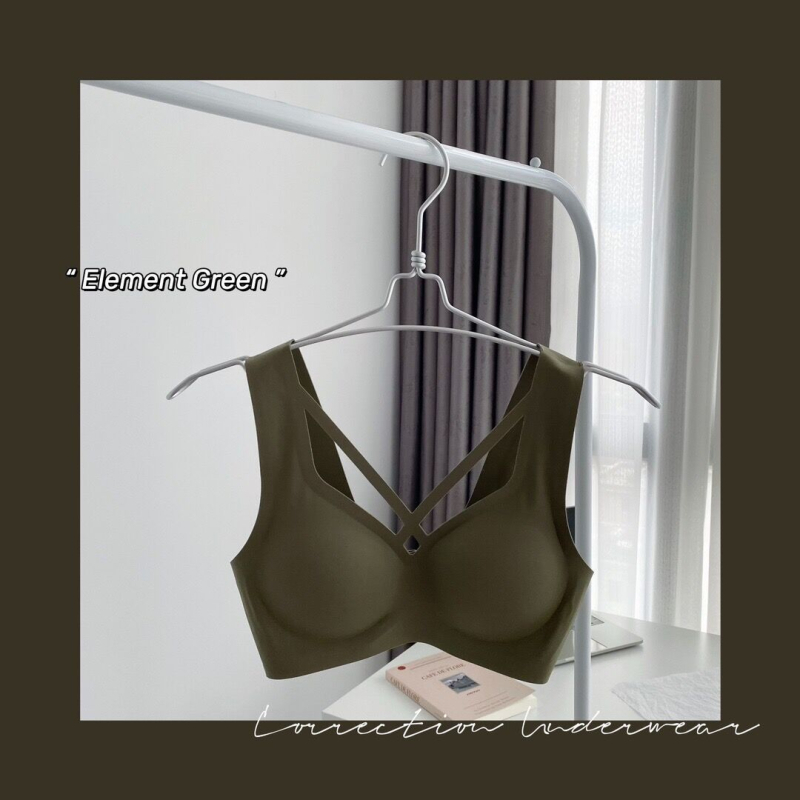 Безшевен бюстгальтер push-up, чашка 3/4, фиксирани двойни презрамки, задно закопчаване с три реда куки