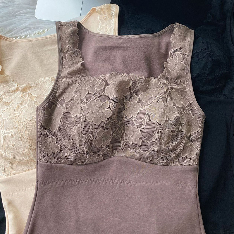 Termo mellény beépített csészével, meleg viszkóz anyag, 201–250 g/m² vastagság, velúr díszítés