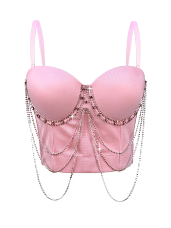 Montisha pántos felső füzérrel, korzet-stílusú halcsont felső, karcsúsított, rövid hossz ≤40 cm, poliészter