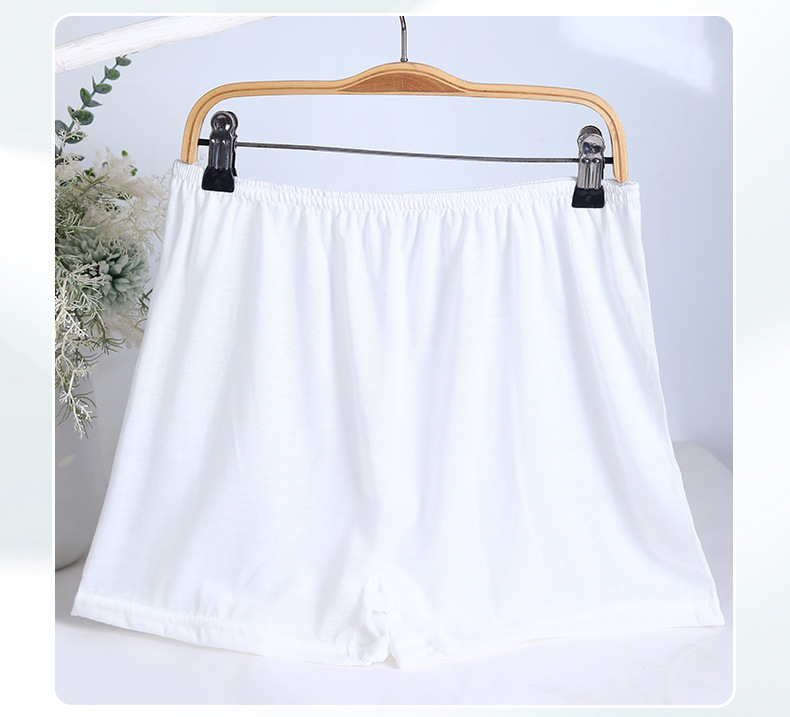 Μονόχρωμα βαμβακερά μποξέρ μίας χρήσης, διαπνοή και χωρίς ίχνη; με μέση ύψος, πλεκτό ύφασμα, επένδυση στο καβάλο από πλεκτό ύφασμα