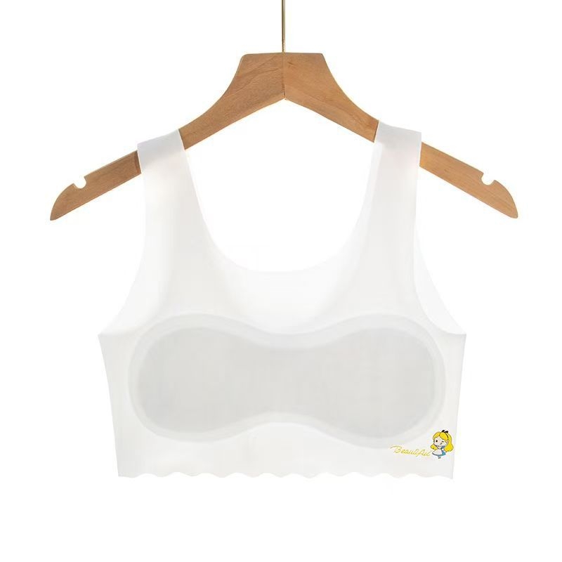 Tube Top για κορίτσια 7–12 ετών, νάιλον, με πλήρη Cup και λεπτό μορφοποιημένο κάλυμμα, διαπνοή και άνεση, στυλ γιλέκο