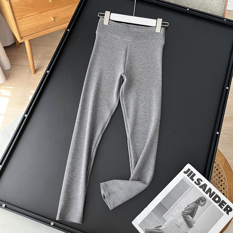 Ženske kašmir legginsi za jesen-zimu, iznimno mekani i kožu nježno, visoka elastičnost, tijesan kroj, svestrani za vanjsku odjeću