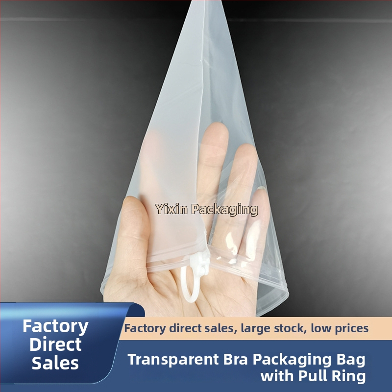 Taška na balenie spodného prádla, PE+CPE materiál, predajné balenie, tlač loga