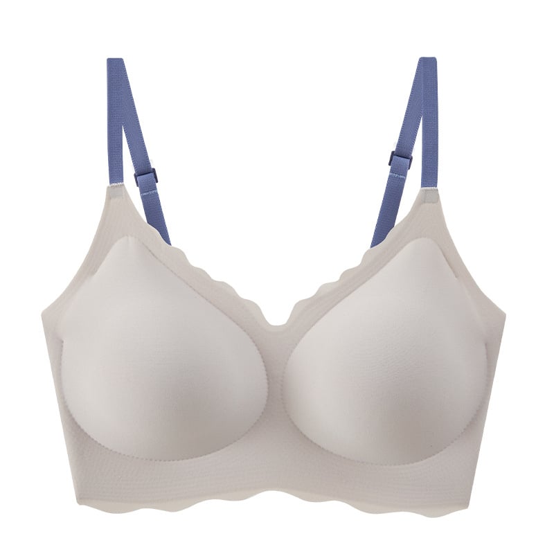 Pilno puodelio liemenėlė, plonas formuojamas putų puodelis, ledinis šilkas audinys, fiksuotos petnešos, vest stiliaus liemenėlė