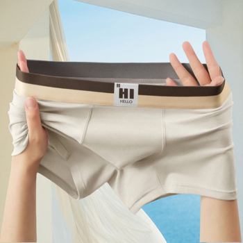 Ανδρικά μποξέρ με μεσαία μέση, διαπερατά και γρήγορο στέγνωμα, ύφανση Lycra-Spandex, μονόχρωμο σχέδιο, επένδυση καβάλου 90–95% πολυεστέρα