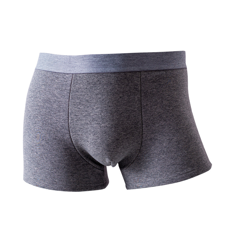 Ανδρικά θερμοεσώρουχα με φλίς επένδυση, boxer briefs με μέση, βαμβάκι 50–70% κύριο ύφασμα, επένδυση καβάλου πολυεστέρας, Χειμώνας/Φθινόπωρο