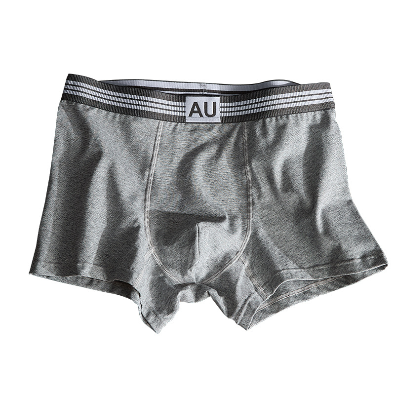 Plus veličine muške pamuk bokserice, antibakterijske, prozračne, srednji pojas, jacquard tkanina, 95–100% pamuka, za sve sezone