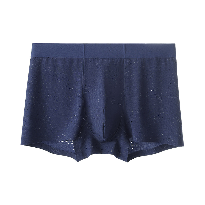 Muške tanke boxerice od Ice Silk, brzo se suše, prozračne, antibakterijske, srednji struk