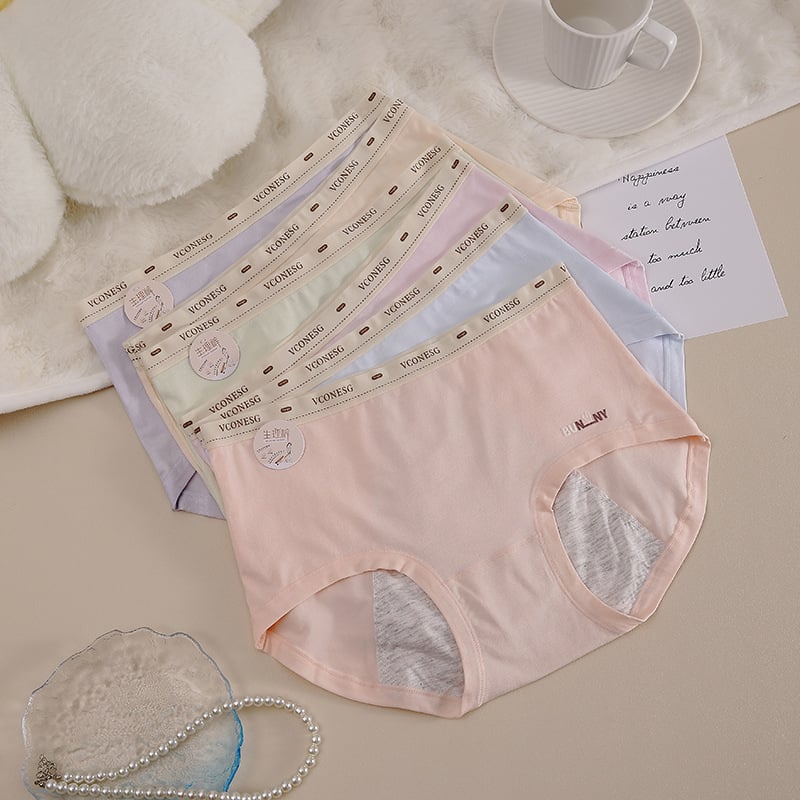 Női éjszakai nadrágok szivárgásmentes funkcióval, viszkóz főanyag 80–90%, csípő körüli belső rész 70–80% viszkóz, középmagas derék