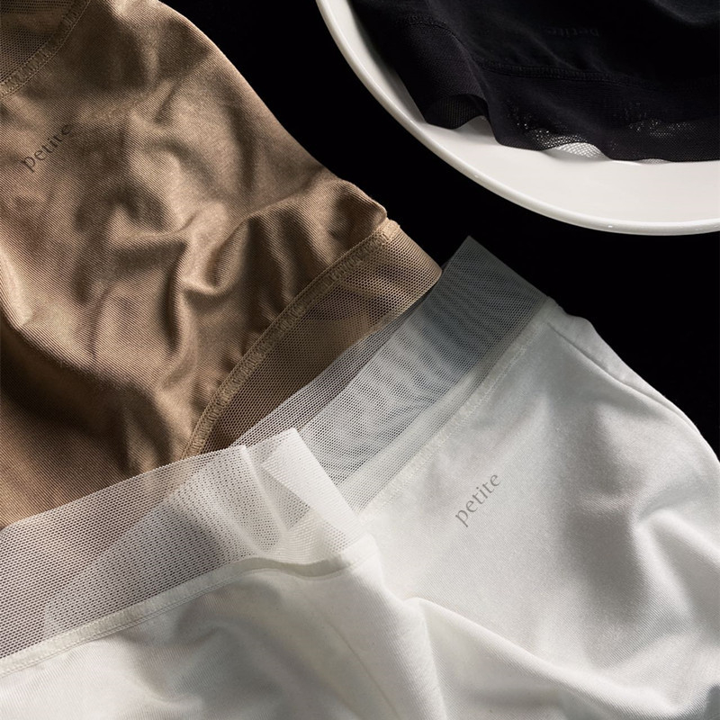 Xiaolan Skirt ženske gaćice od modalne čipke, srednji pojas, prozračne, bešavne, 80 komada, model A001