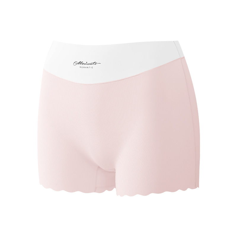 Ženske boxerice od ice silk materijala s pamukom u području prepona, pletene, vanjski najlon, 31-40D, srednja visina struka