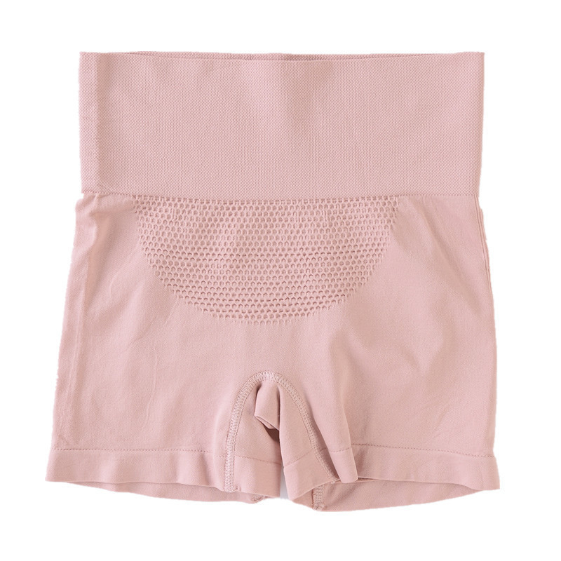 Ženski shapewear šorc sa srednje visokim pojasom za podizanje bokova, bez šavova, najlon pleteni