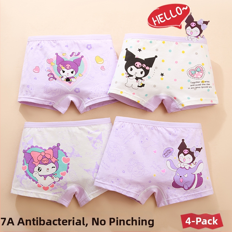 Tüdrukutele puuvillased aluspüksid – 91–95% puuvill, turvalisuse klass A, vanus 3–8 aastat, kevad 2025