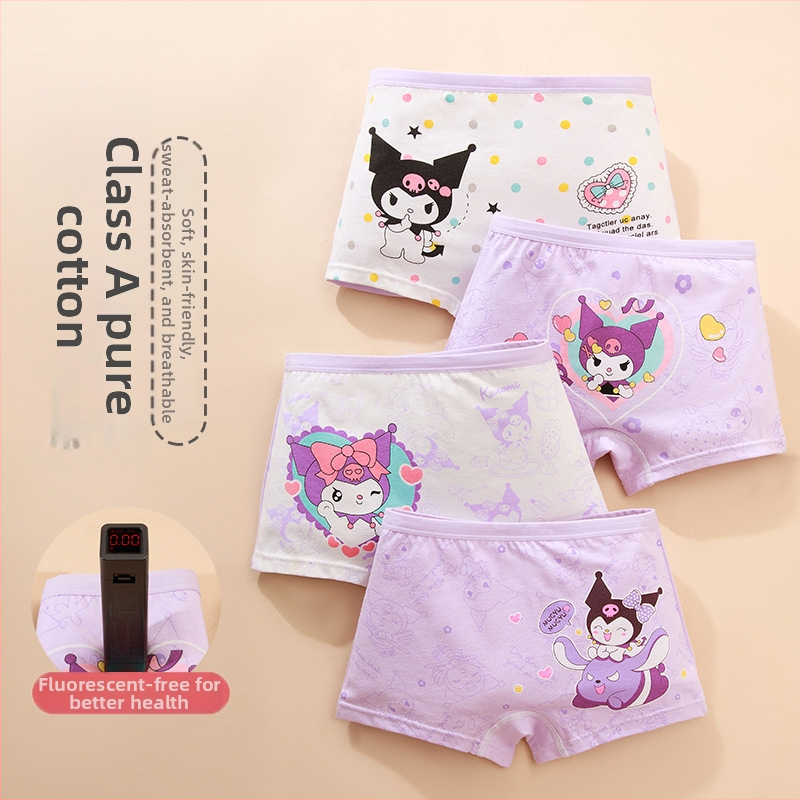 Tüdrukutele puuvillased aluspüksid – 91–95% puuvill, turvalisuse klass A, vanus 3–8 aastat, kevad 2025