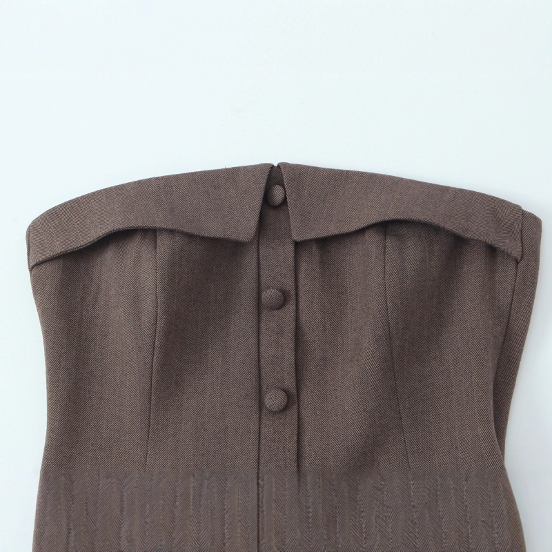 ZYURA Korsetski top u stilu, uski kroj, poliester 70–80%, duljina 50–65 cm, mikroelastičan, za odrasle žene, urbani stil