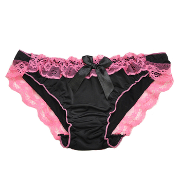 Ženske gaćice Ice Silk od najlona, niskog struka, pamukova podstava u području prepona, pleteni prozračni materijal