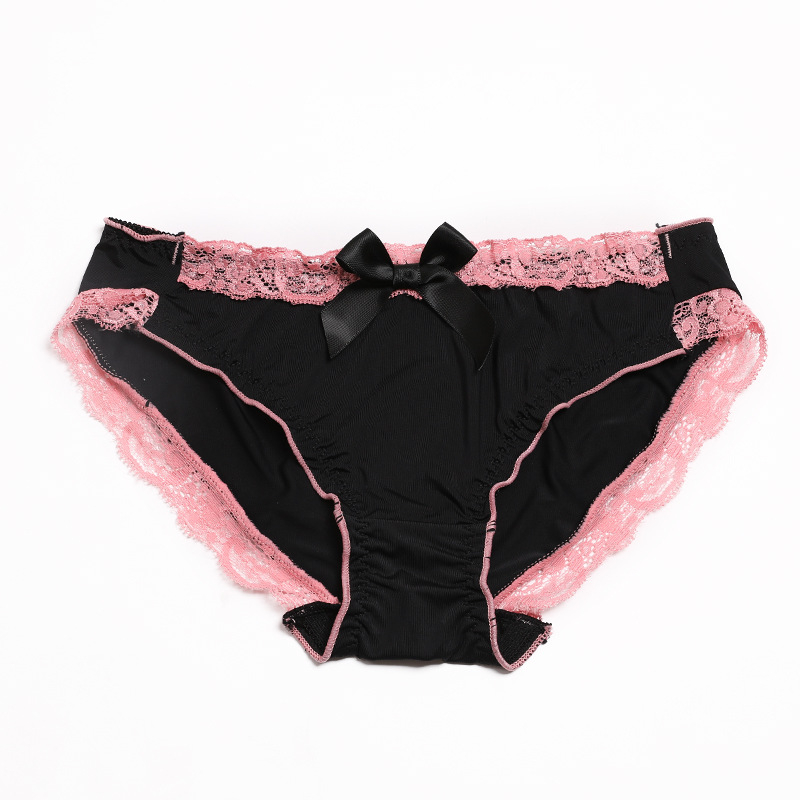 Ženske gaćice Ice Silk od najlona, niskog struka, pamukova podstava u području prepona, pleteni prozračni materijal