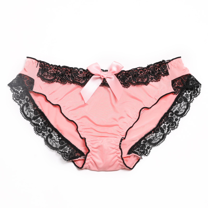 Ženske gaćice Ice Silk od najlona, niskog struka, pamukova podstava u području prepona, pleteni prozračni materijal
