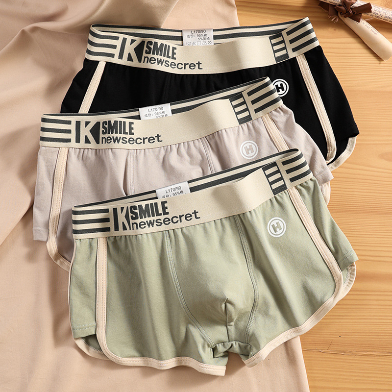 Muške pamukne bokserice, prozračan kroj za ljeto, retro stil