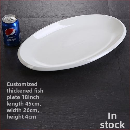 Kalaplaat, ovaalne, paksenenud, Materjal: siidilill, Quanfu bränd, Jaapani stiil