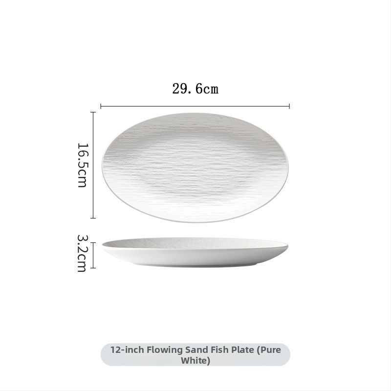 Keraamiline kala taldrik, kõrge kvaliteediga, mõeldud aurutamiseks, ei ole käsitöönduslik, kohandamine ei ole võimalik.