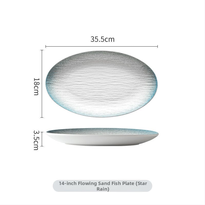 Keraamiline kala taldrik, kõrge kvaliteediga, mõeldud aurutamiseks, ei ole käsitöönduslik, kohandamine ei ole võimalik.